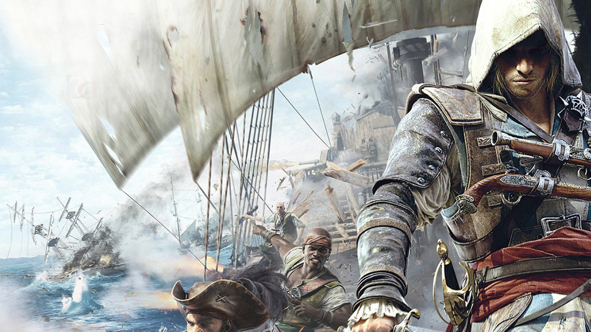 عودة القبطان Edward Kenway في Assassin's Creed Black Flag Resynced بدون عناصر RPG 🏴‍☠️